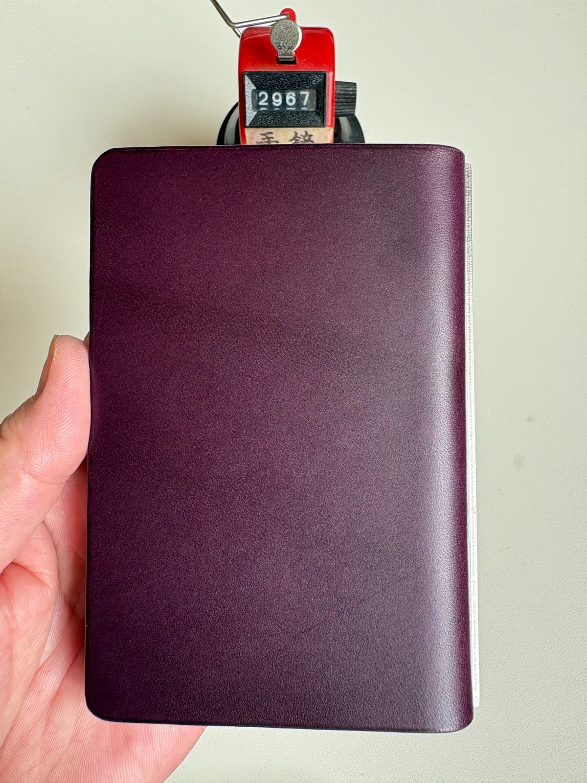 Handmade Buttero Leather M5 Six Ring Binder