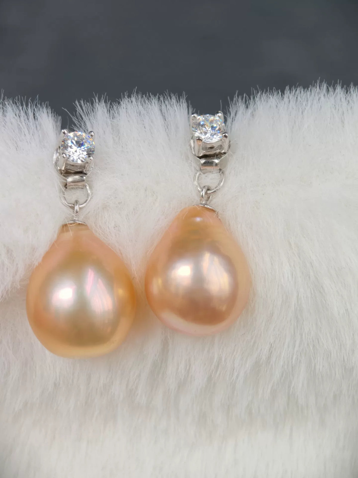 Freshwater Pearl Drop Earrings 12mm