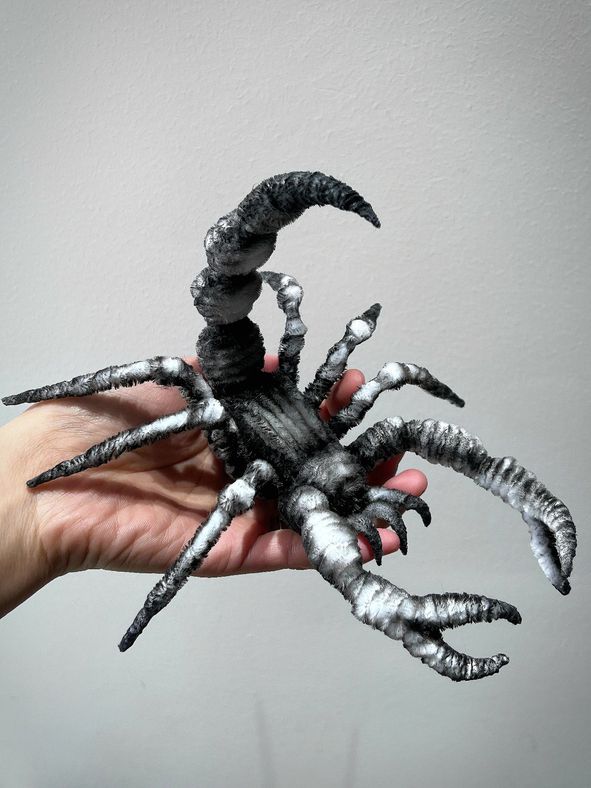 Handmade Chenille Scorpion Plush Toy