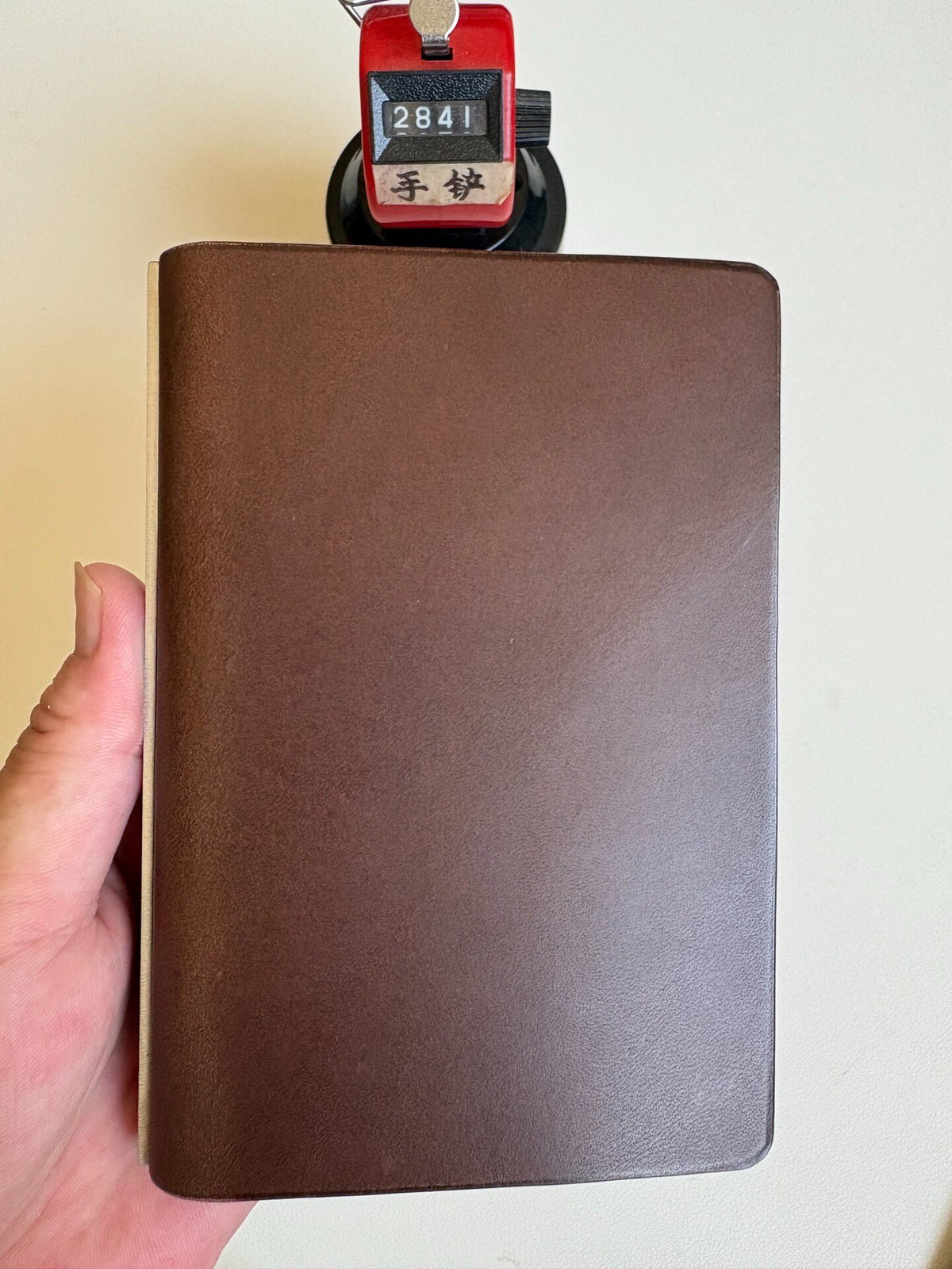 A7 Leather Ring Binder Notebook