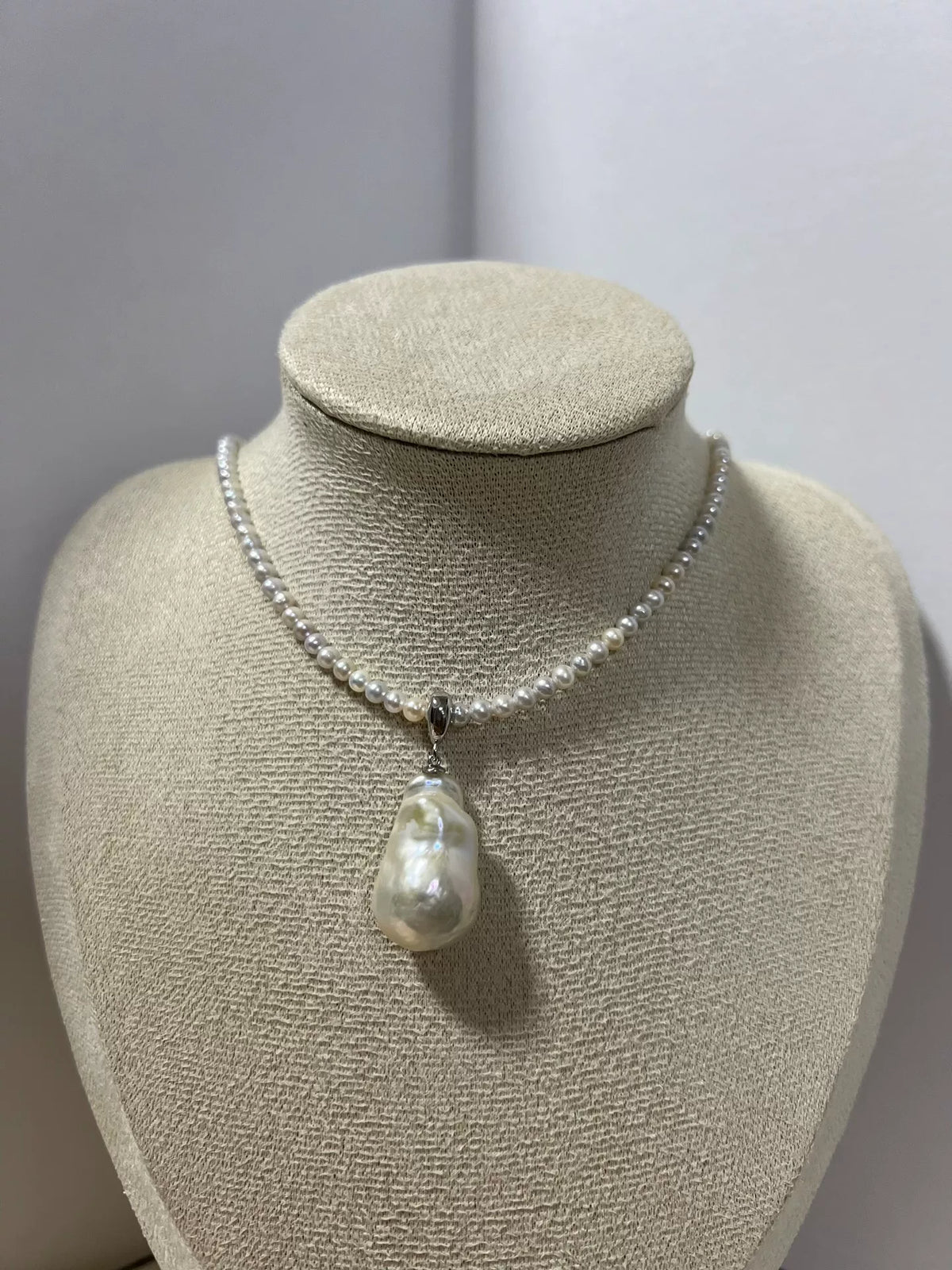 Altantaggio per pendente con perle da 3mm