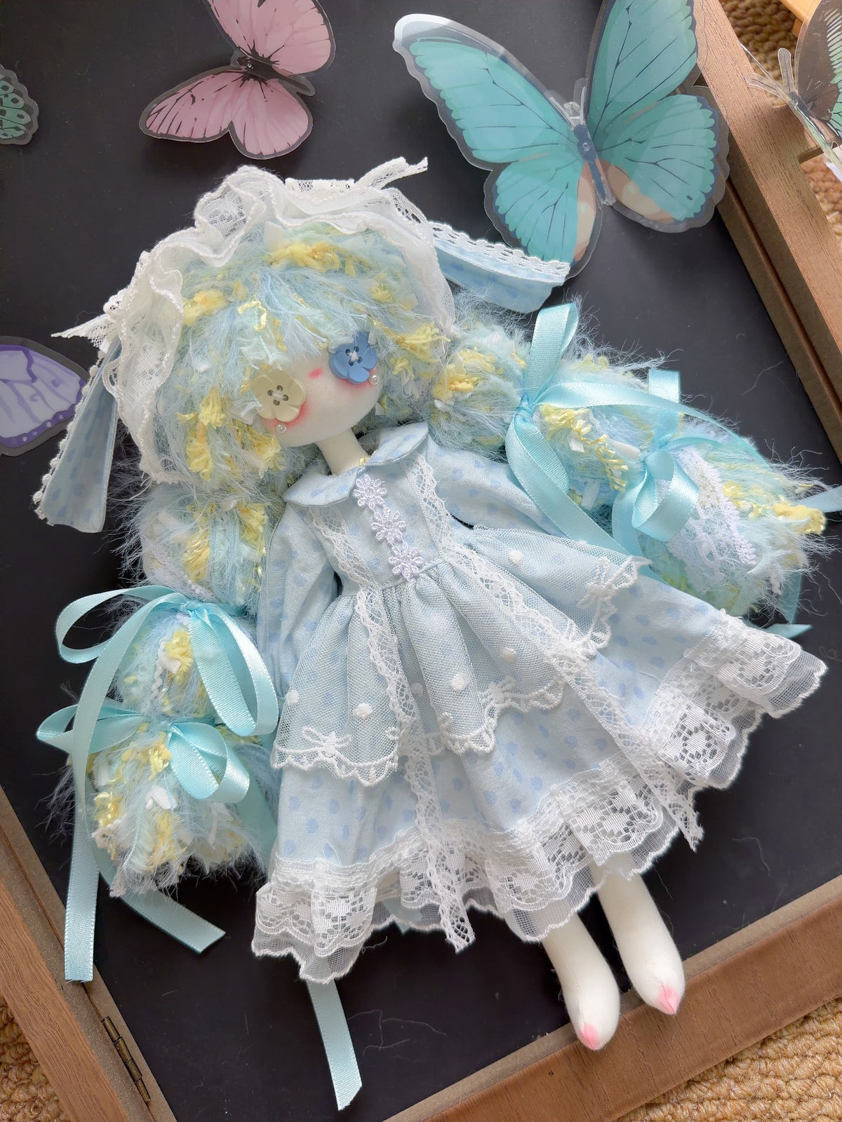ハンドメイド アートドール ボタン関節