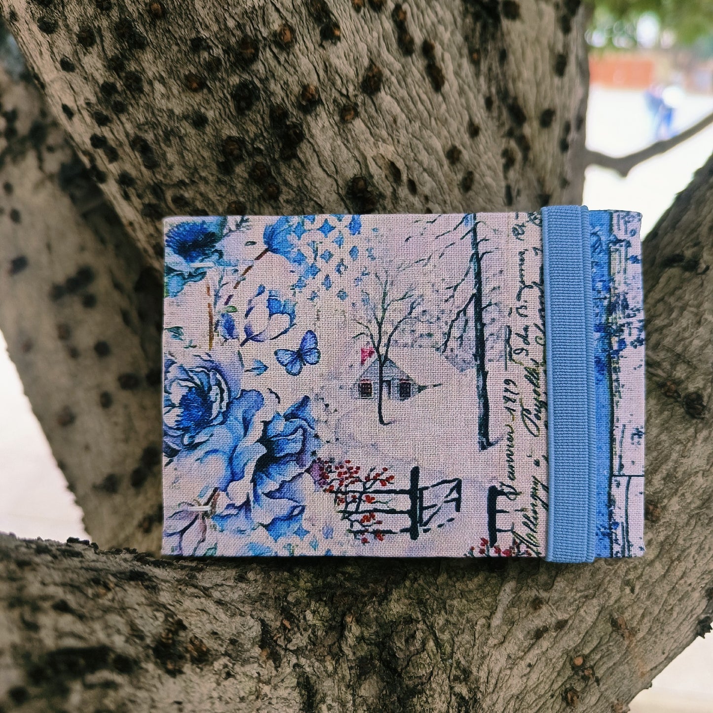 Handmade Watercolor Sketchbook 10x7cm 300gsm Semi-Cotton Paper 46 Pages