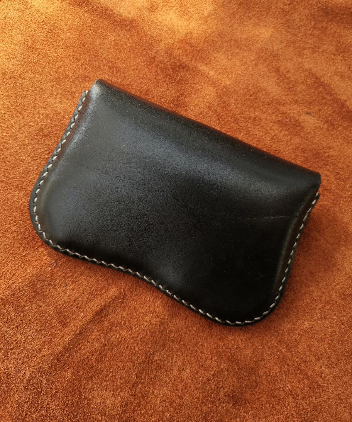 Tarjetero Vintage de Piel Horween