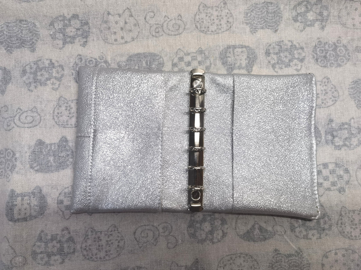 A7 Silver Sheepskin Journal Cover