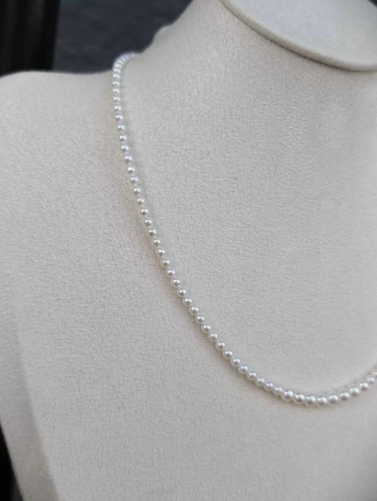 Natural Freshwater Baby Pearl Necklace