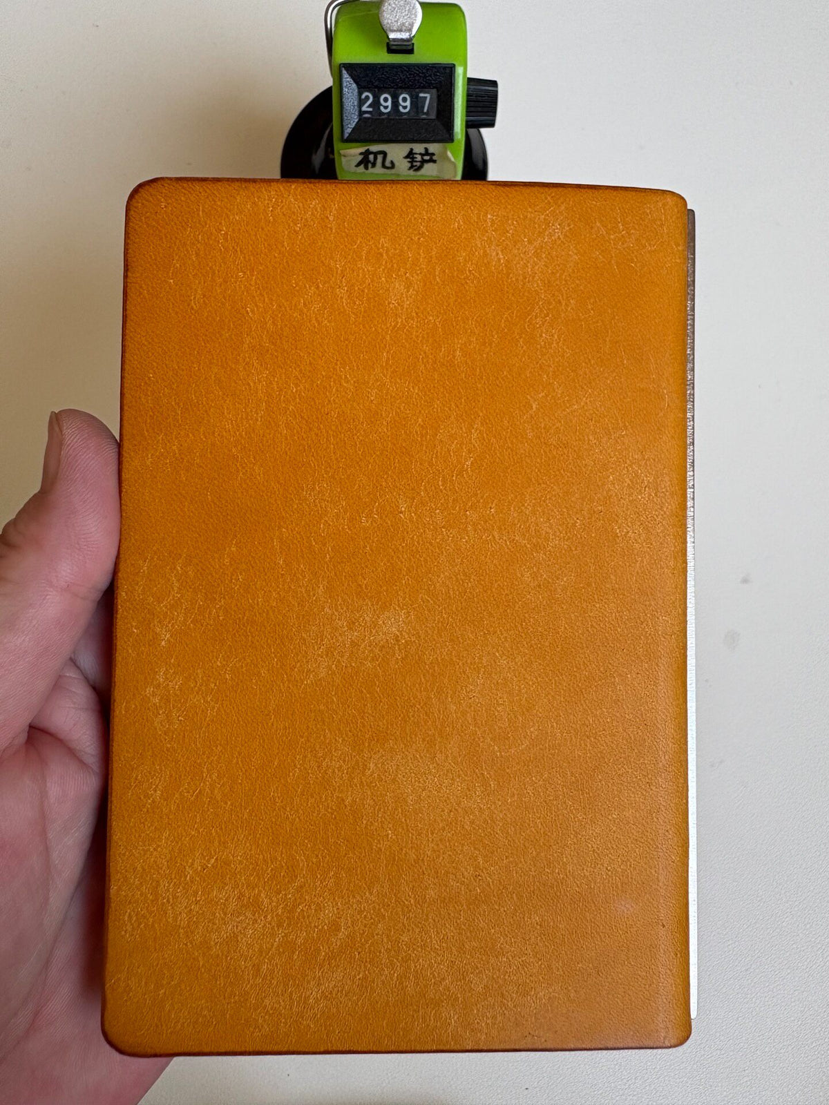 Handcrafted Leather Loose Leaf Binder Six Ring