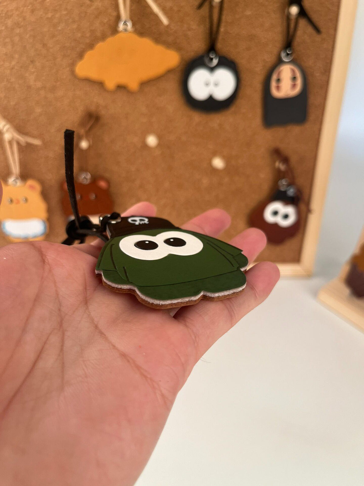 Leather Skull Cap Eye T-Shirt Charm