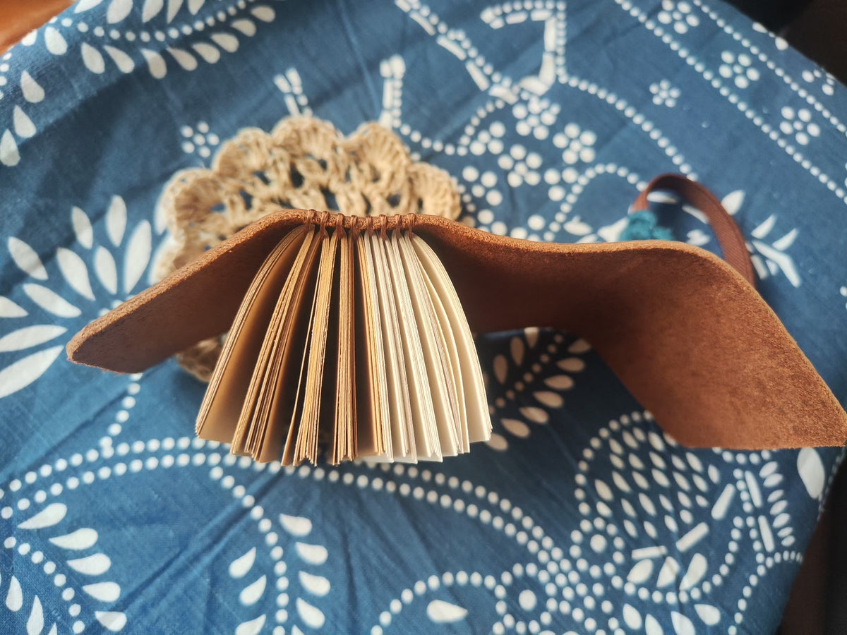 Handcrafted Leather Notebook with 192 Pages