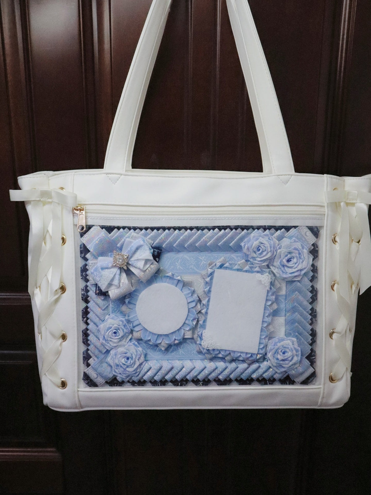 Blue Magnetic Detachable Ribbon Display Board