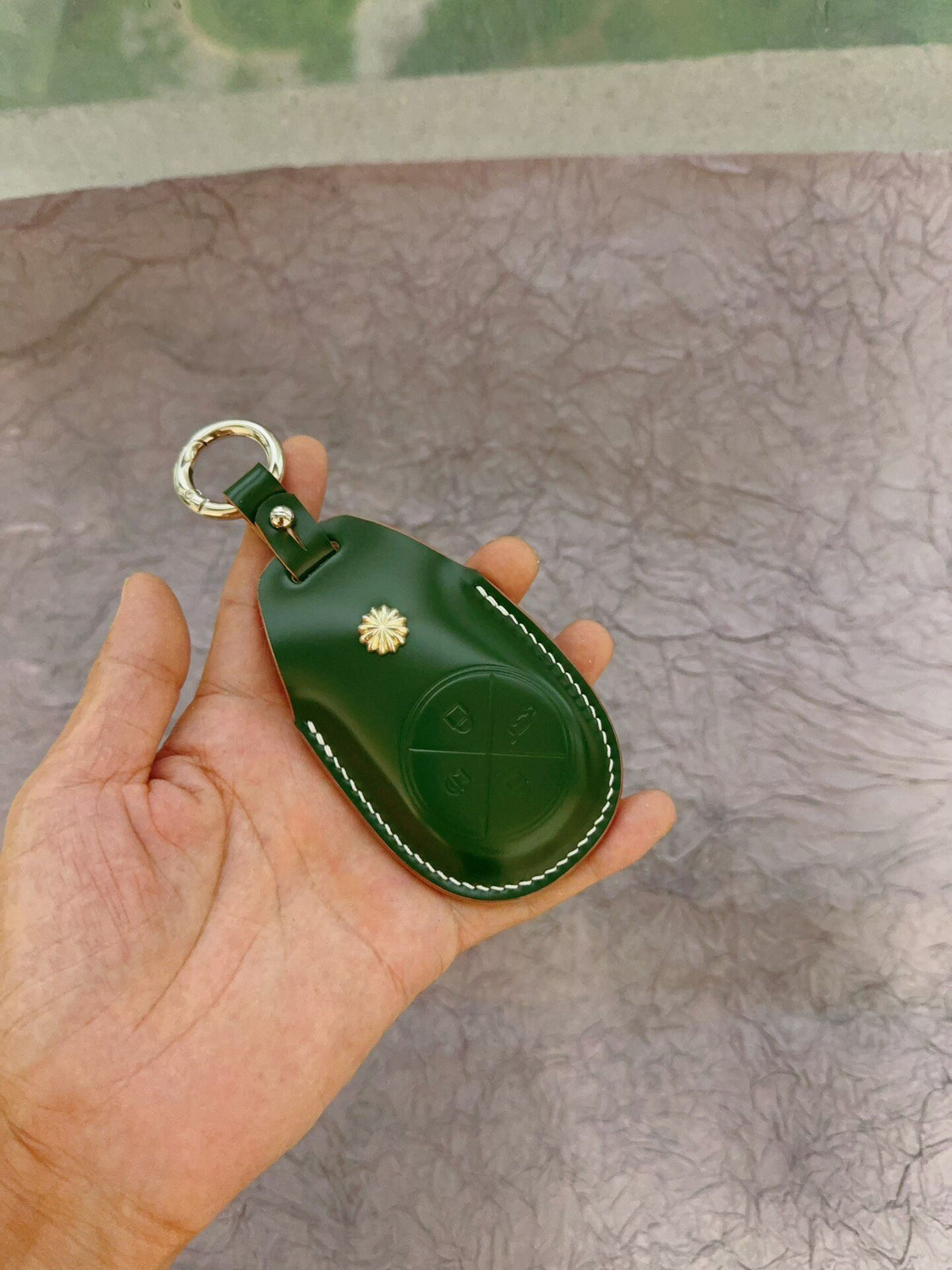 NIO Key Case Japanese Shell Cordovan