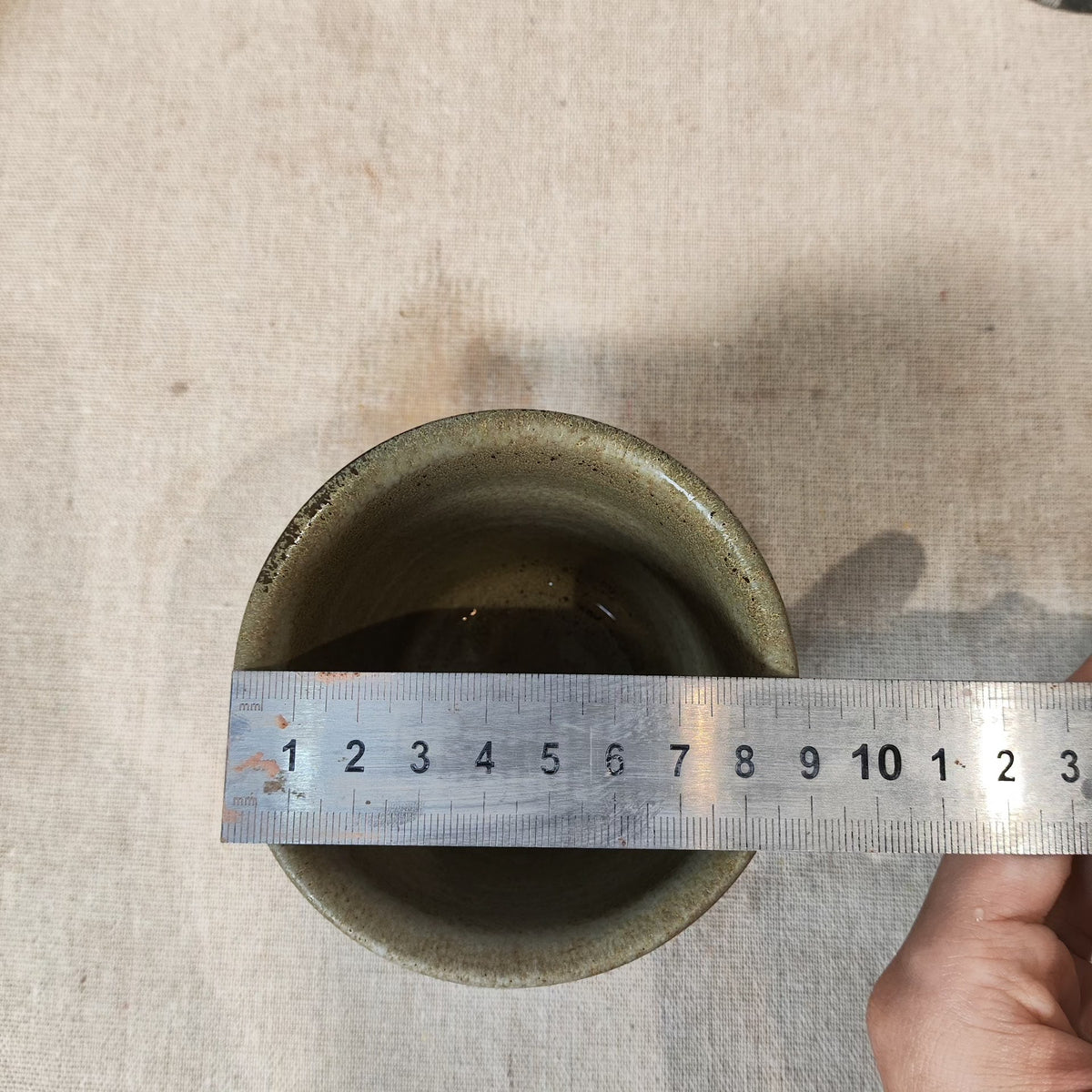 Jingdezhen Svampkarerad Keramikkupa