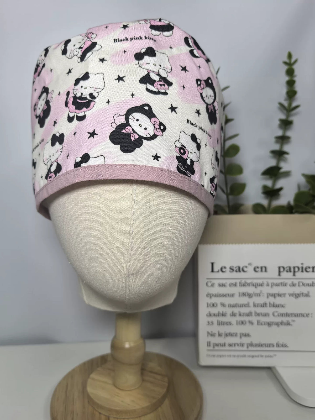 Puur Katoenen Bouffant Scrub Cap