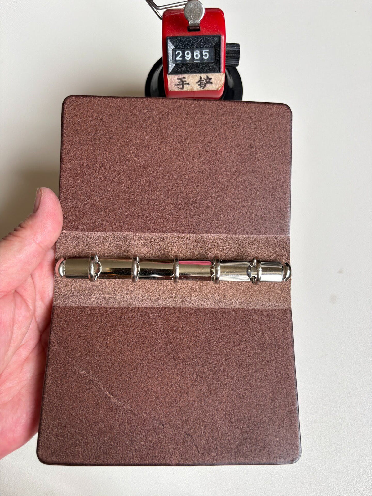 M5 Leather Binder Buttero Brown