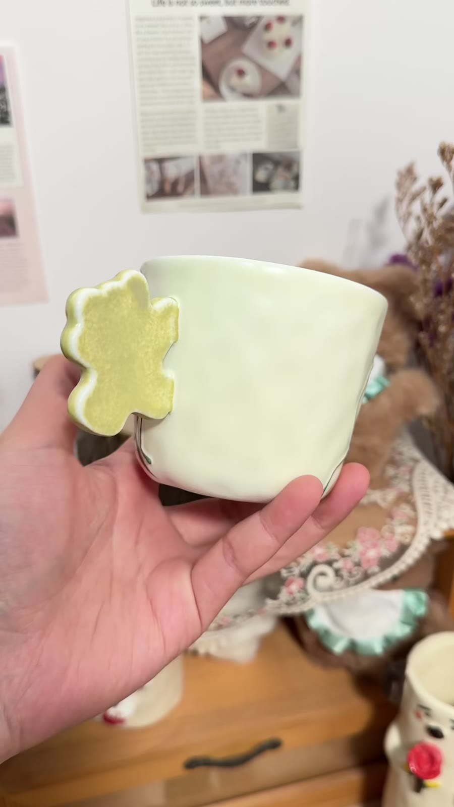 Handmade Ceramic Coffee Cup 250ml
