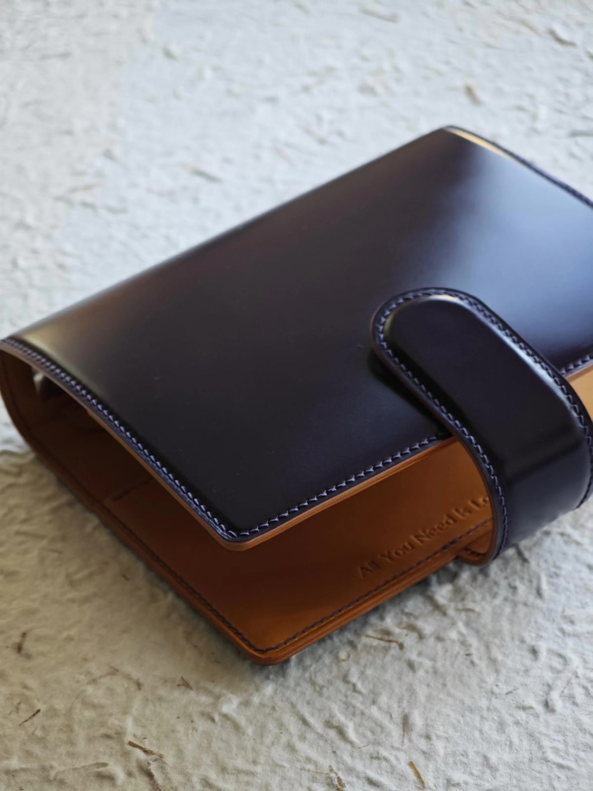 A6 Horsehide Leather Notebook Cover