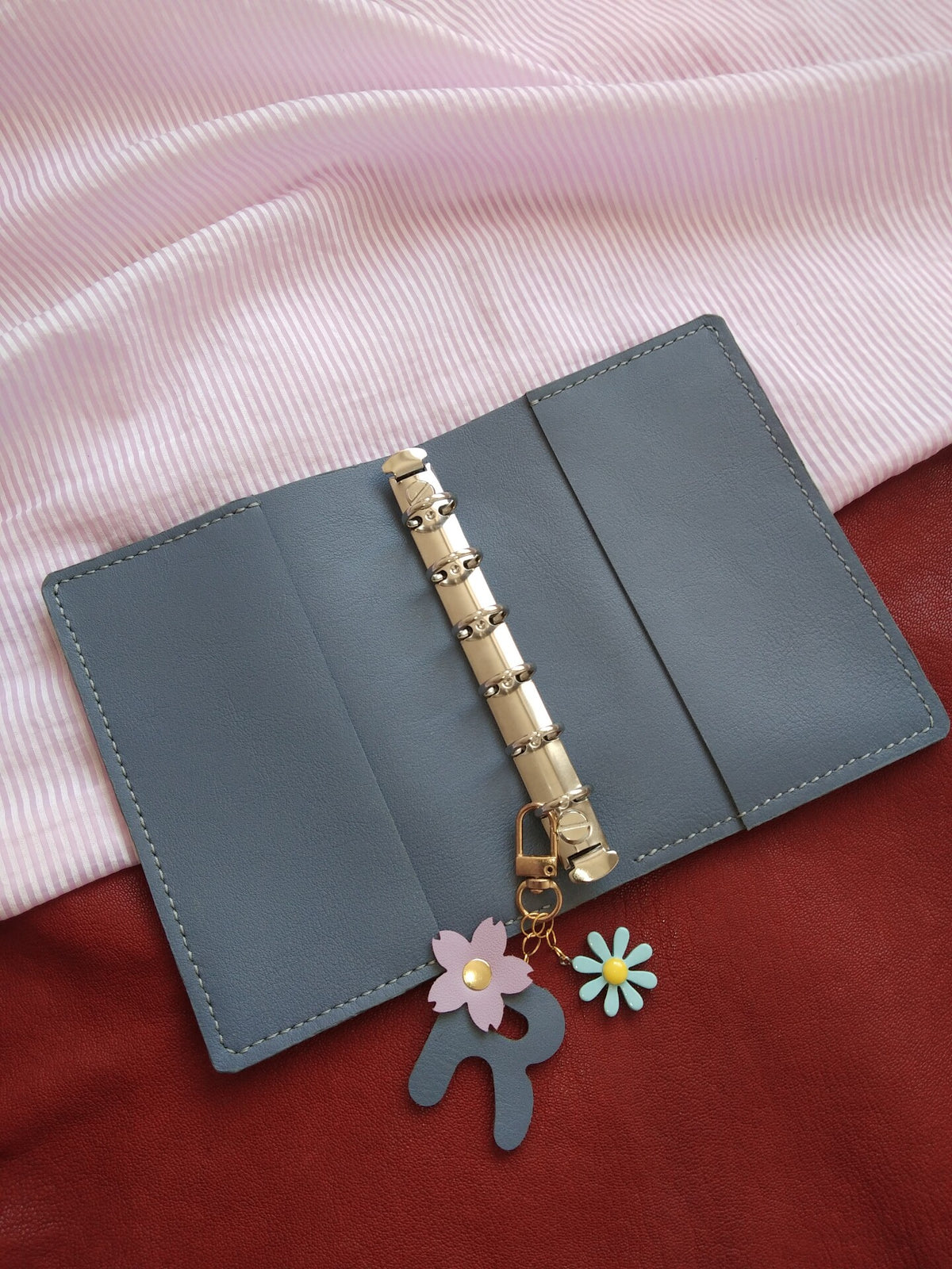 A7 Leather Handmade Planner with Pocket