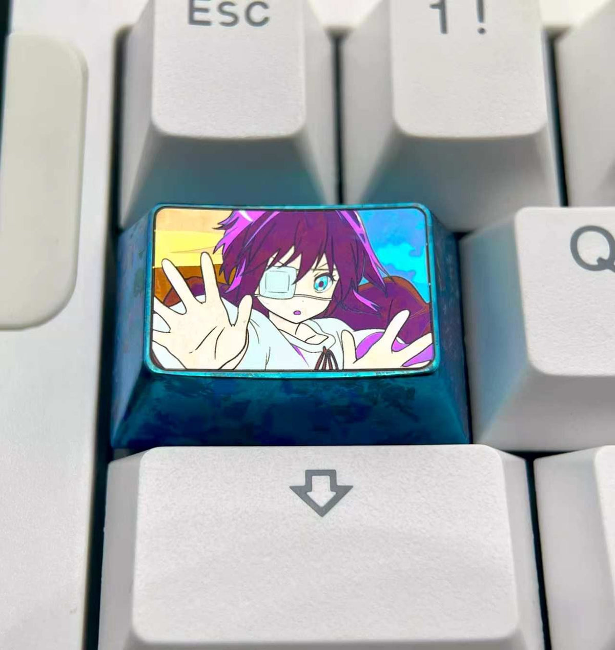 Titaniumlegering 1.5u Anime Keycap