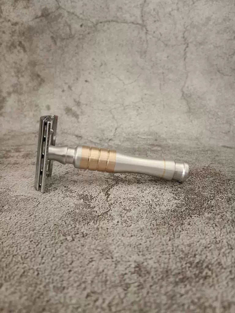 Aluminum Brass Double Edge Safety Razor Handle