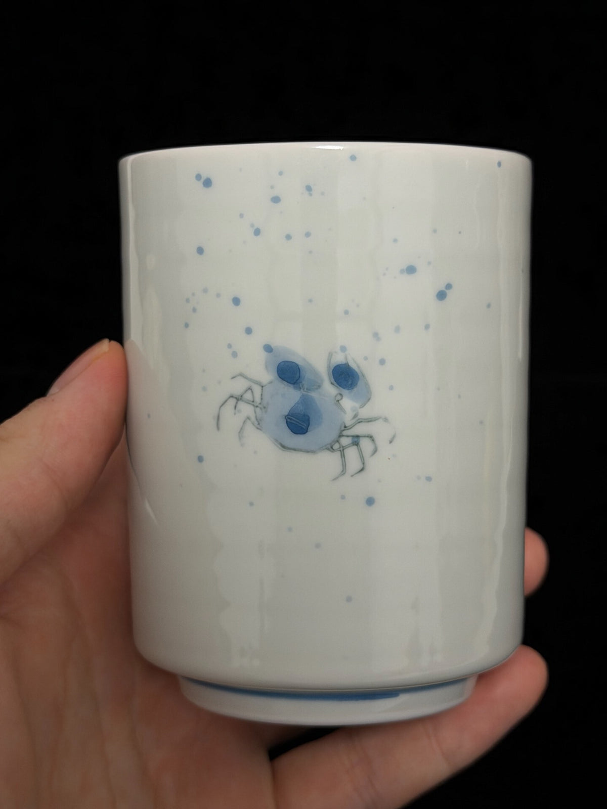 Arita Ware Hand Painted Crab Cup 240ml