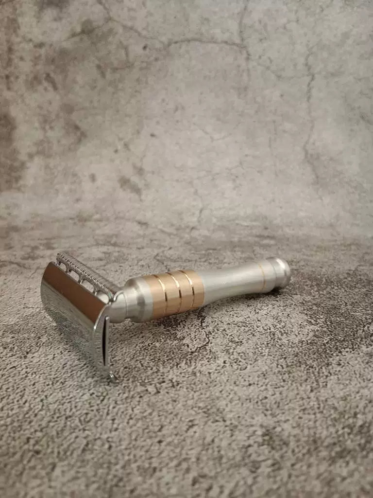 Aluminum Brass Double Edge Safety Razor Handle