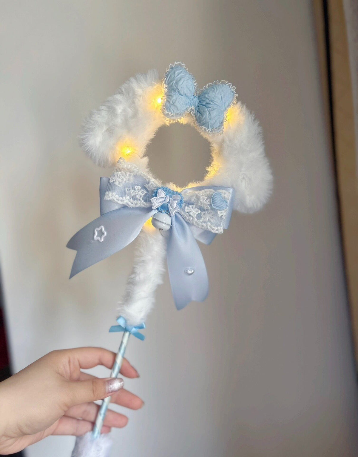 Plush Dog Ear Wand with LED Lights