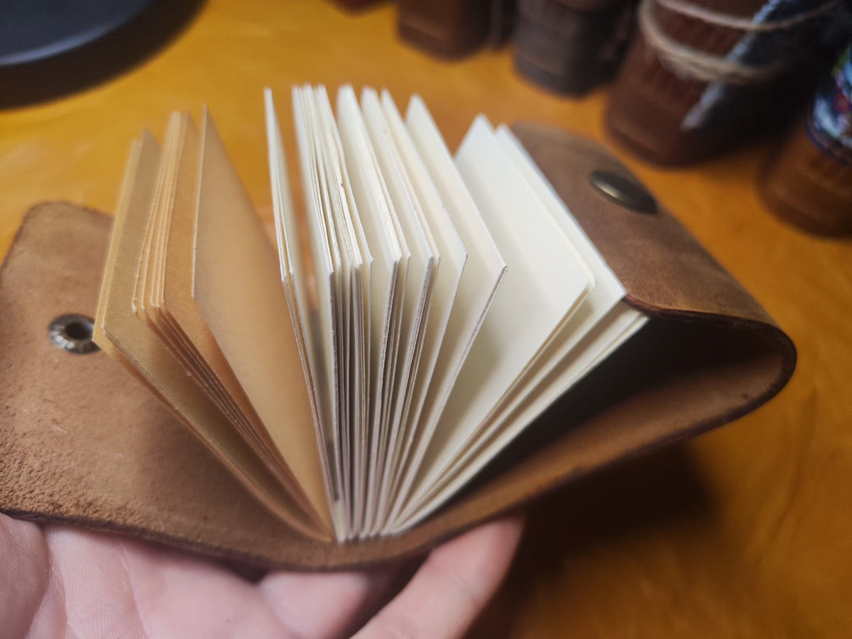 Handcrafted Leather Notebook with 96 Pages