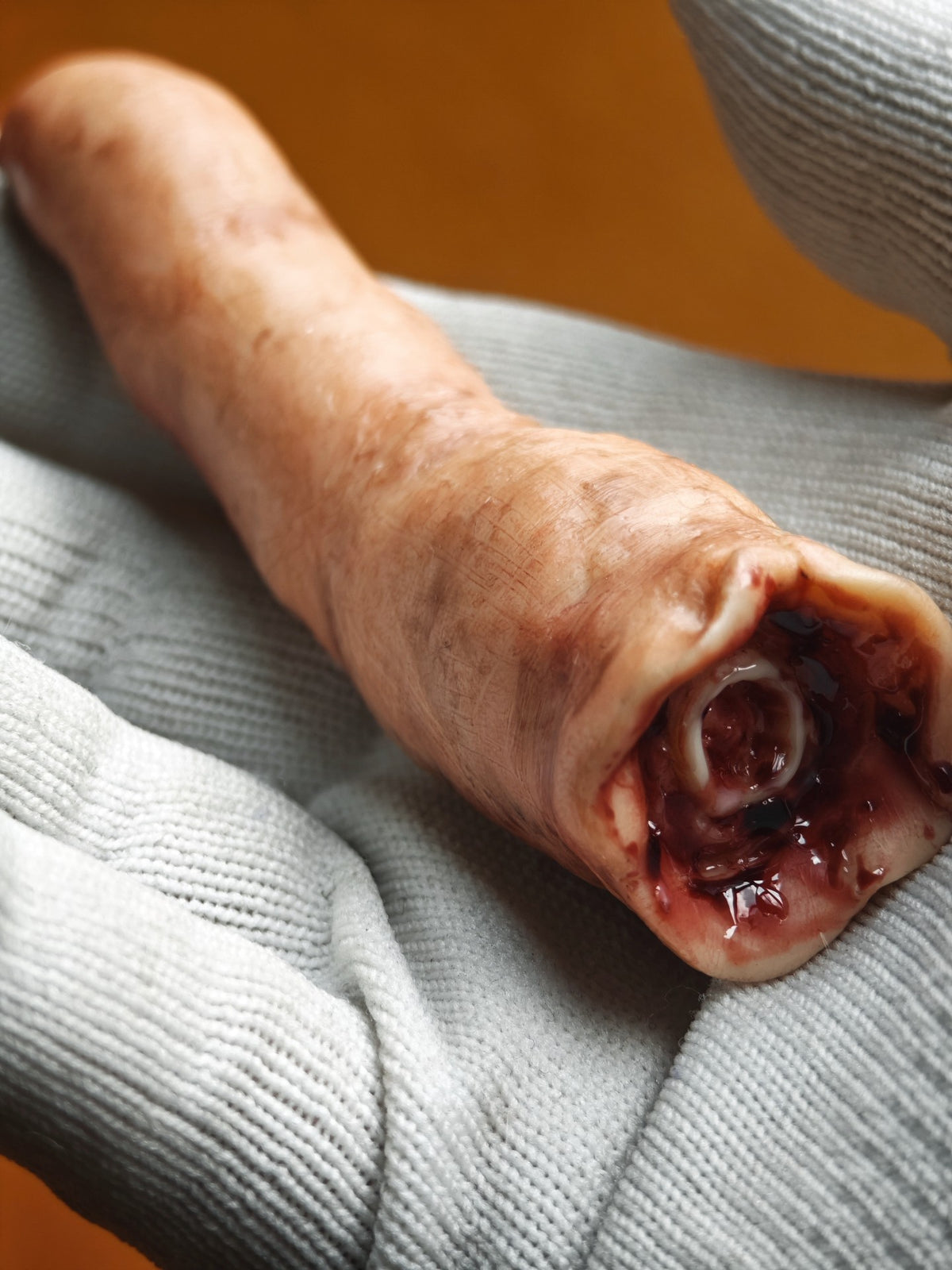 Cthulhu Realistic Severed Finger Pendant