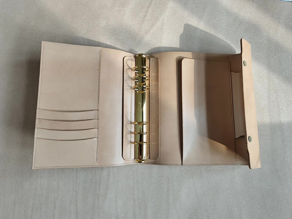 A5 Knox Tochigi Saddle Leather Notebook