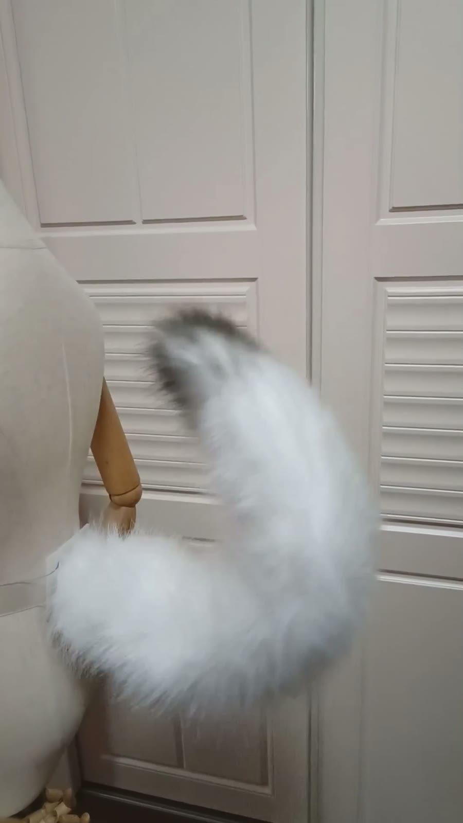 Queue animale motorisée pour cosplay