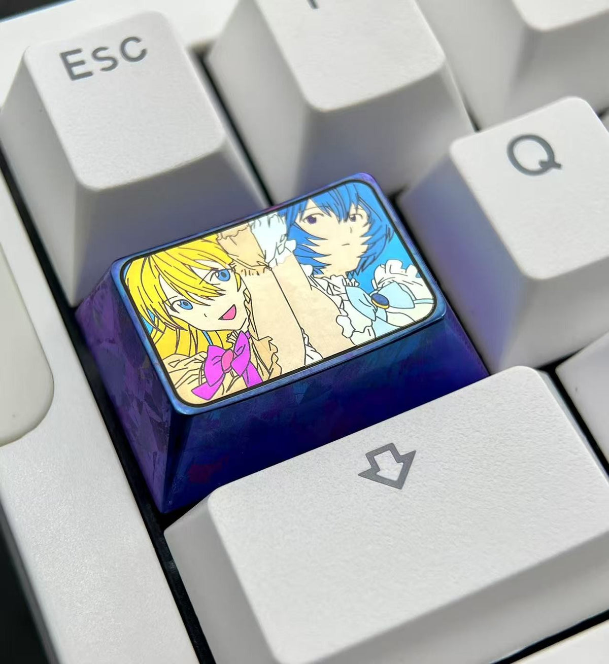 Titanium Alloy Anime Artisan Escape Keycap