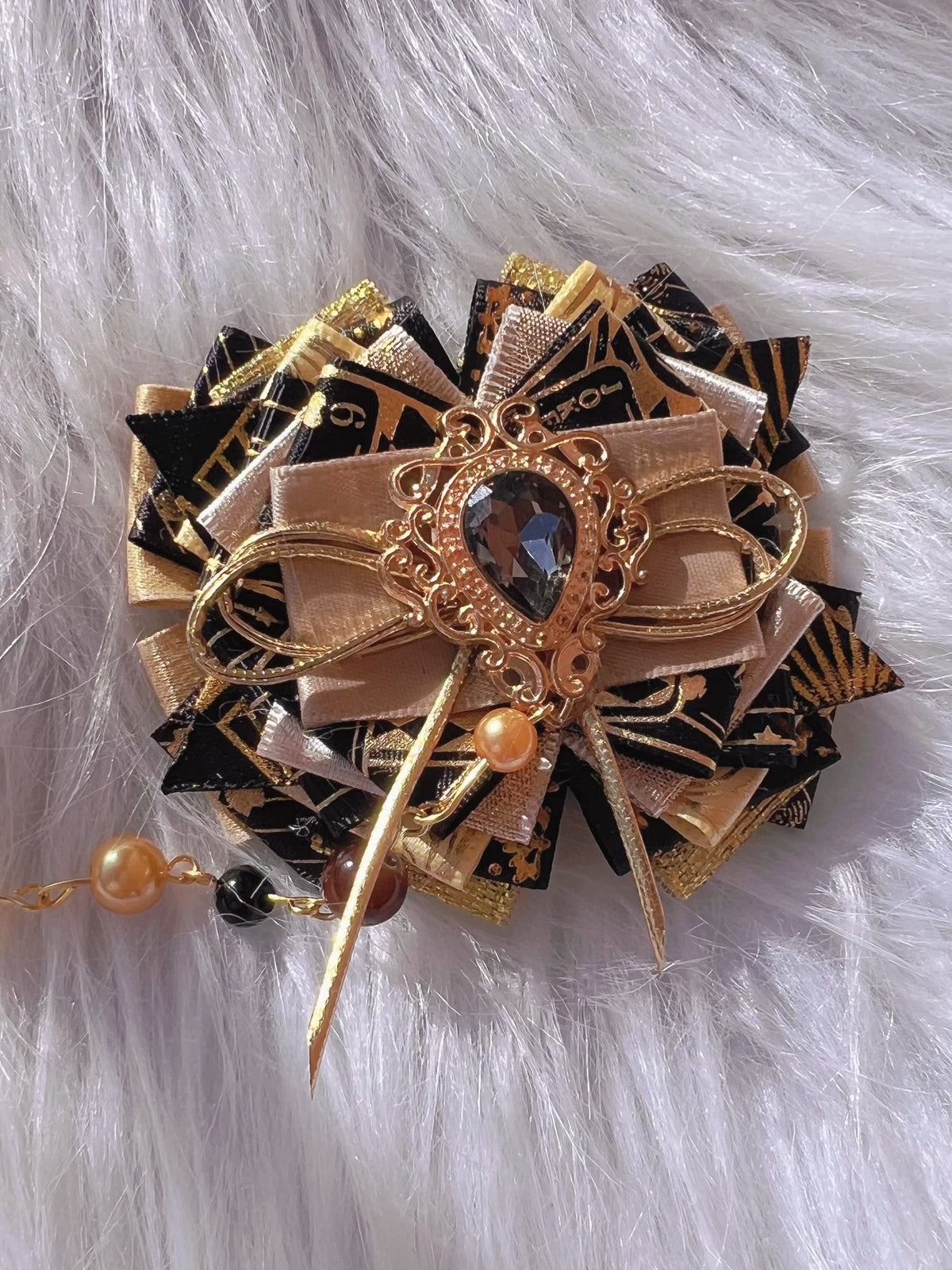 Luca Kaneshiro 56mm Badge Holder with Detachable Tail
