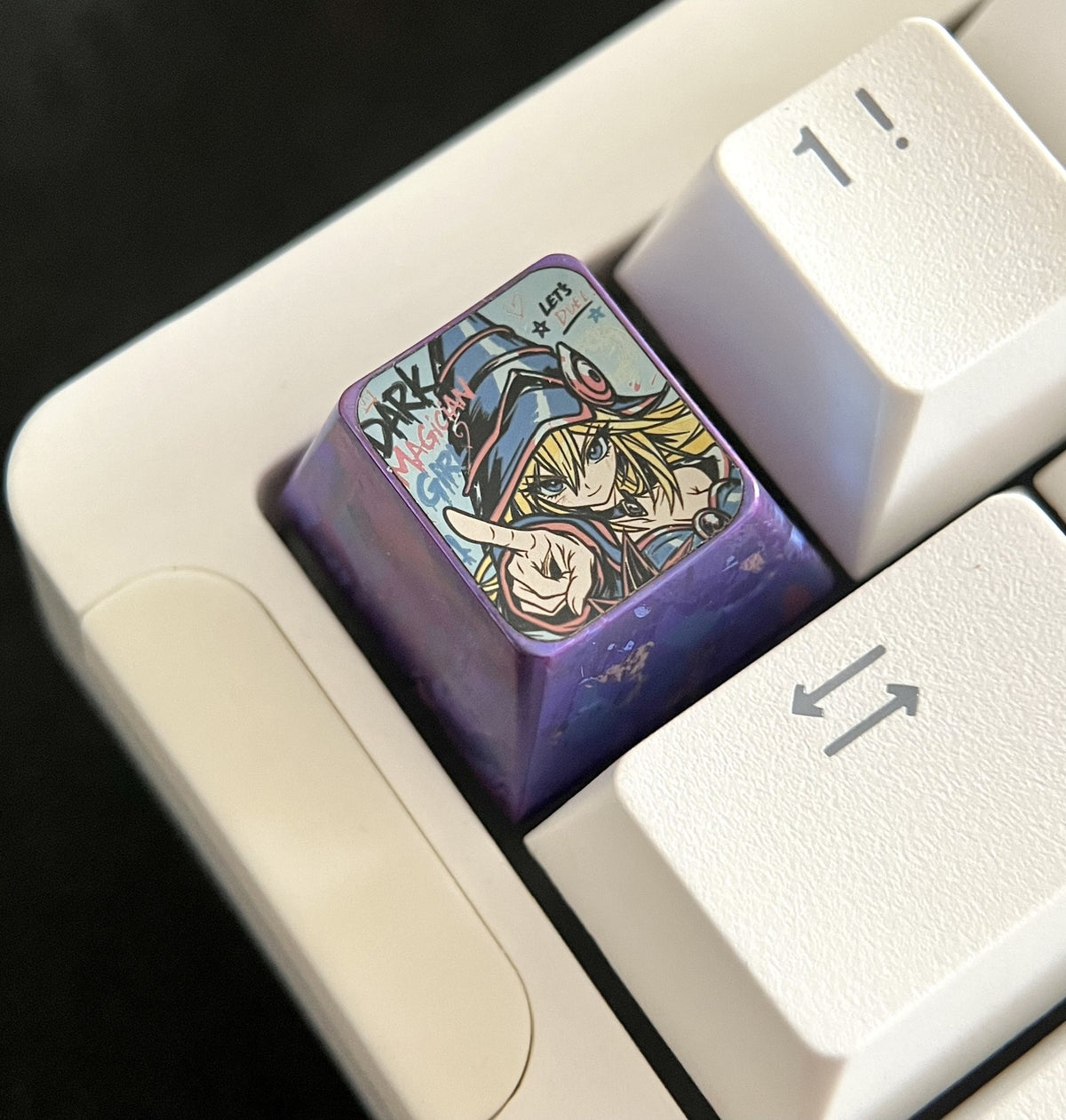 Yu-Gi-Oh Dark Magician Girl Titanium Keycap