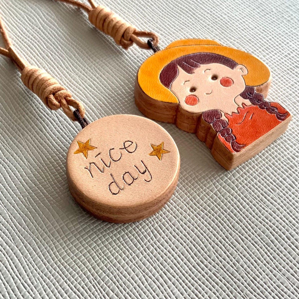 Set Charm in Pelle per Borse, Taccuini e Chiavi
