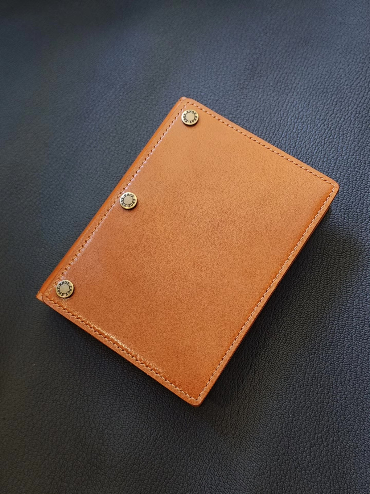 A7 Bi-Fold Notebook Cover Tochigi Leather