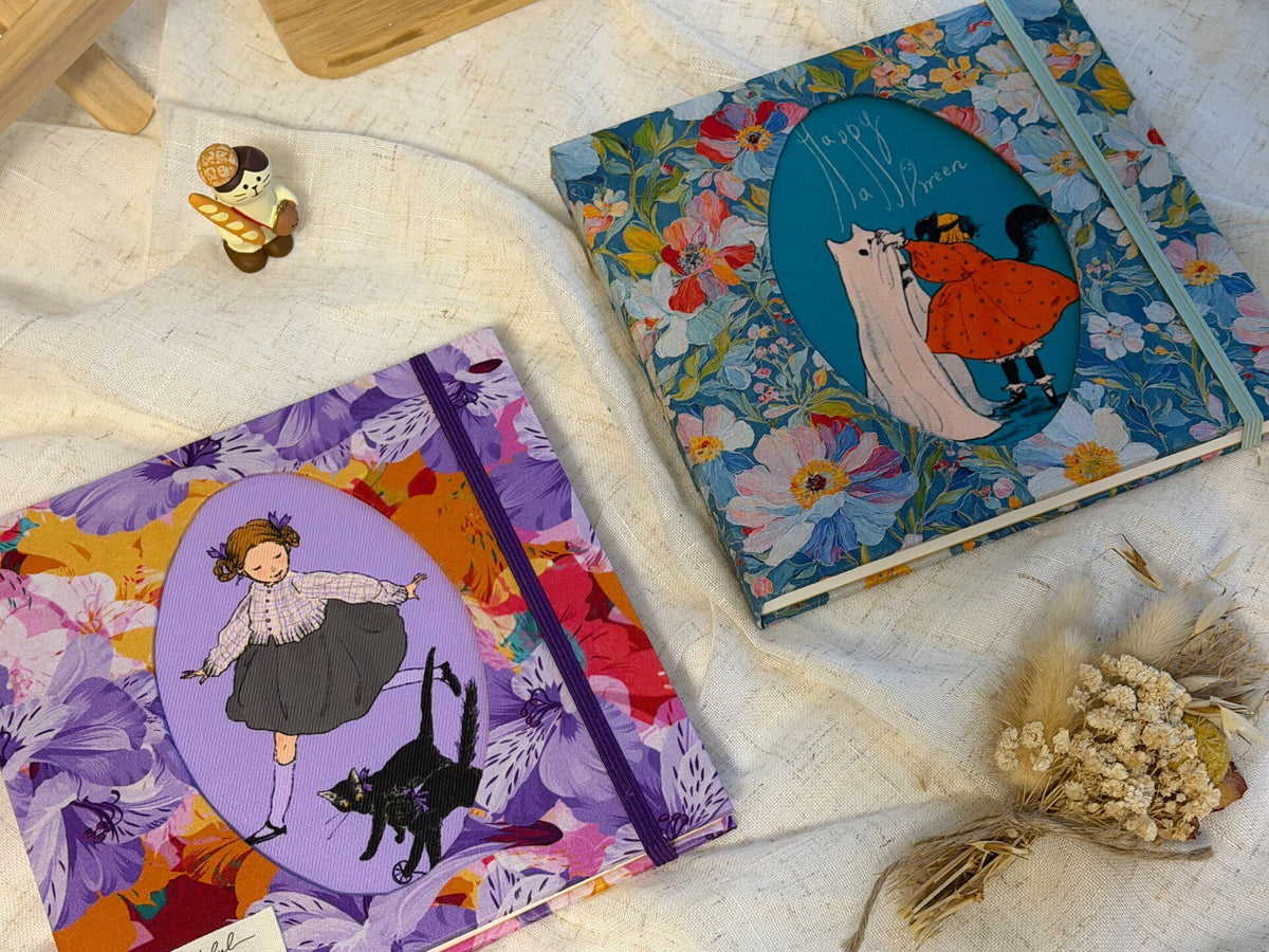 Handmade Watercolor Notebook 300g Thread Binding