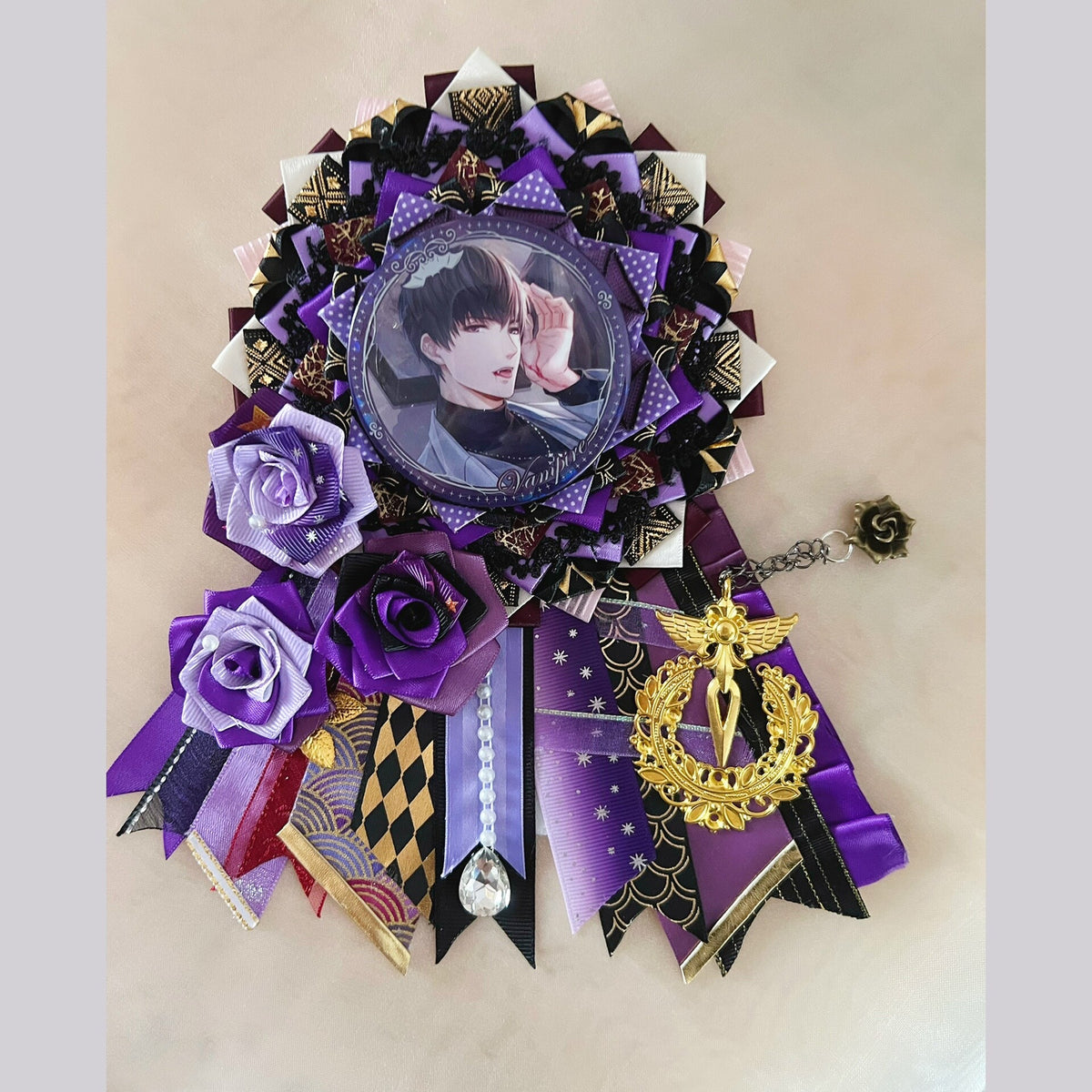 Ensemble Stars Zero Kiryu Ribbon Badge Holder
