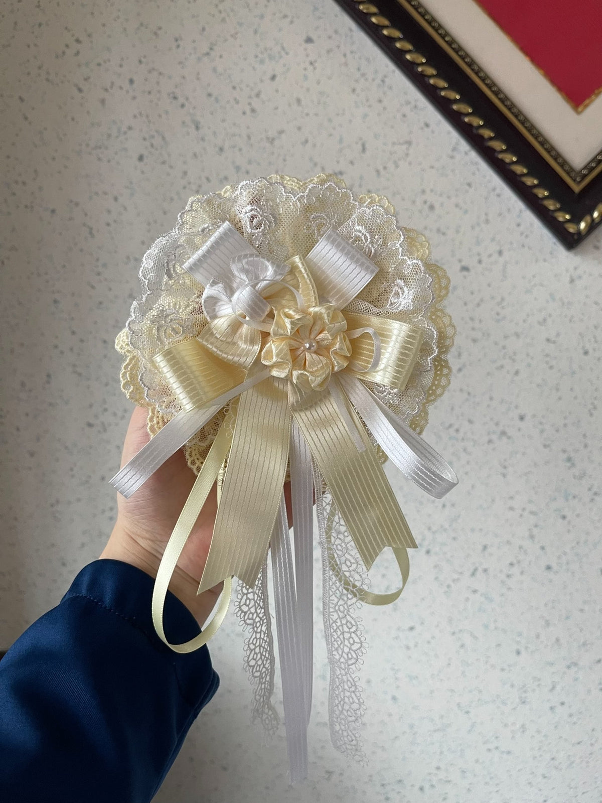 Lolita Side Clip Handmade Floral Design