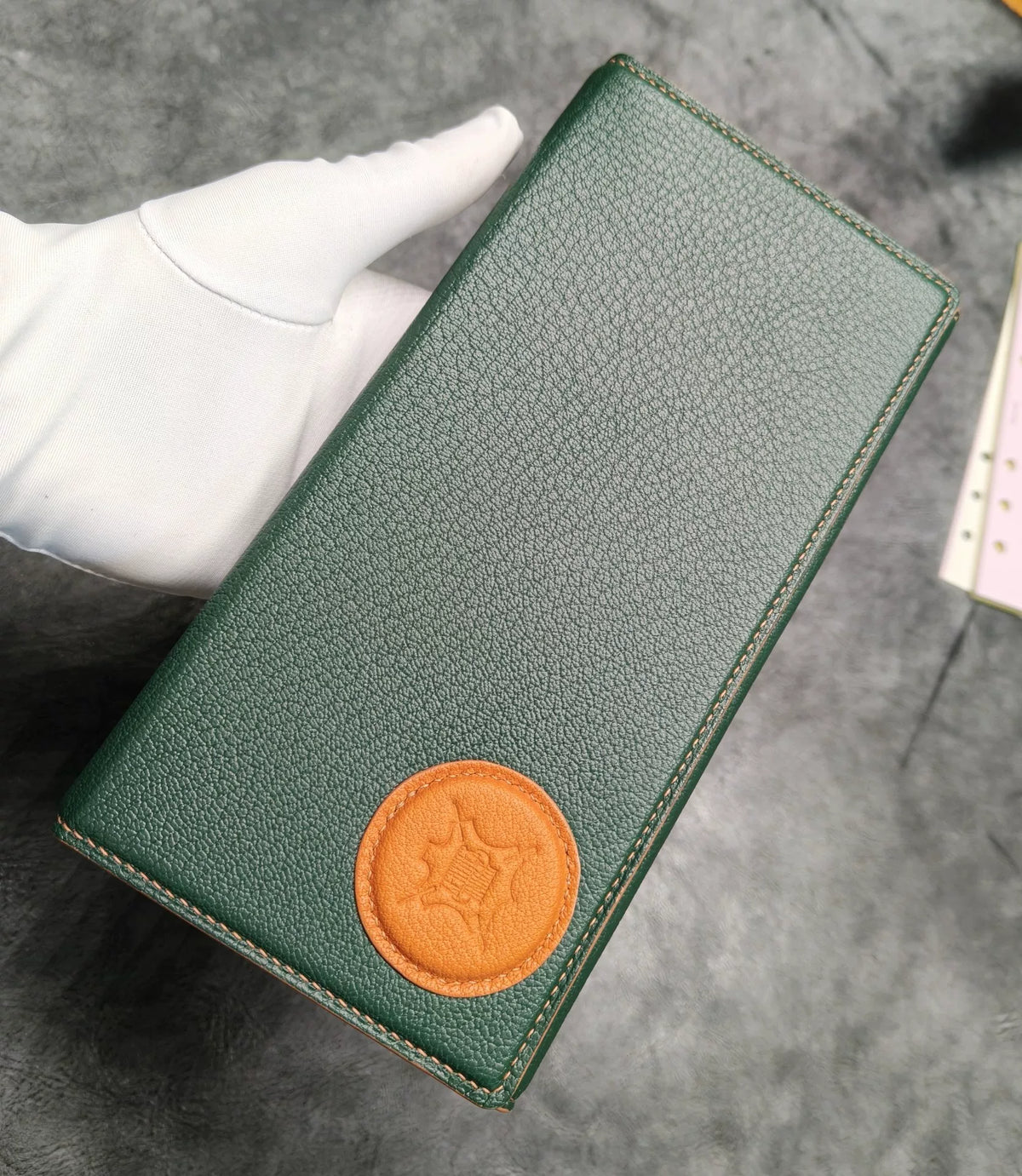 Custodia Rettangolare in Pelle con Chiusura Magnetica