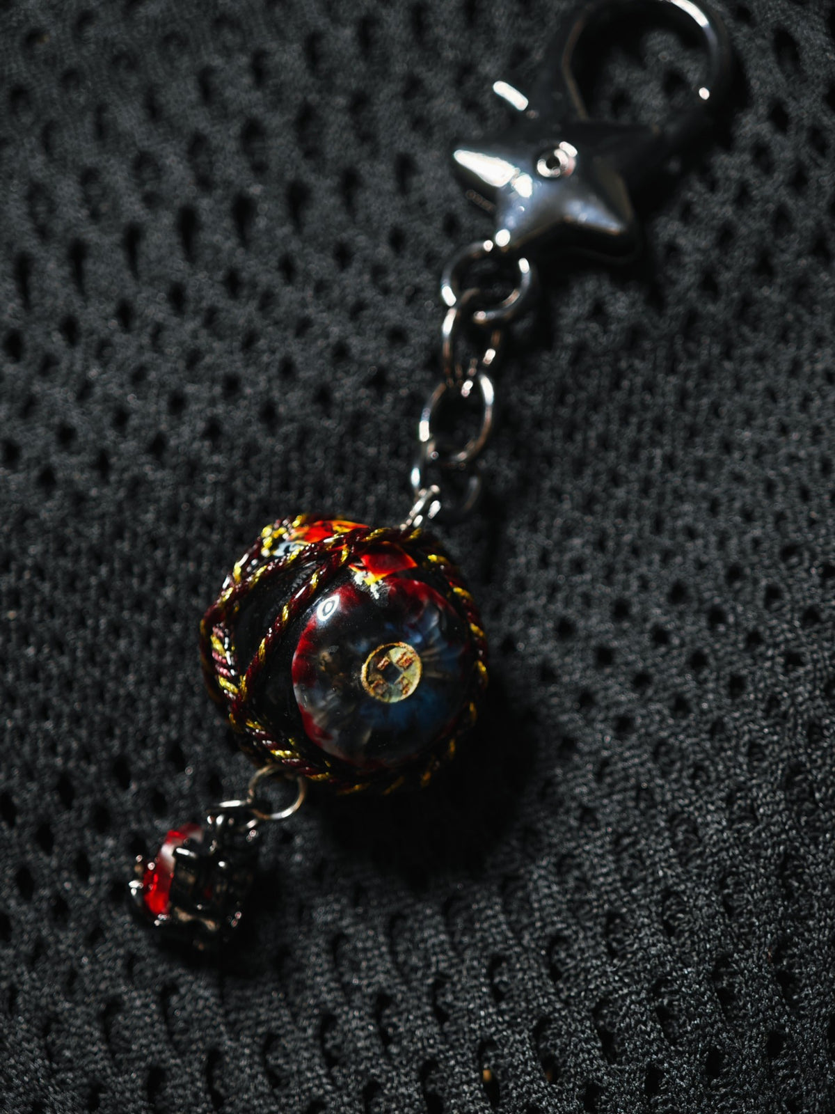 Daoist Horror Eye Pendant Resin Bead