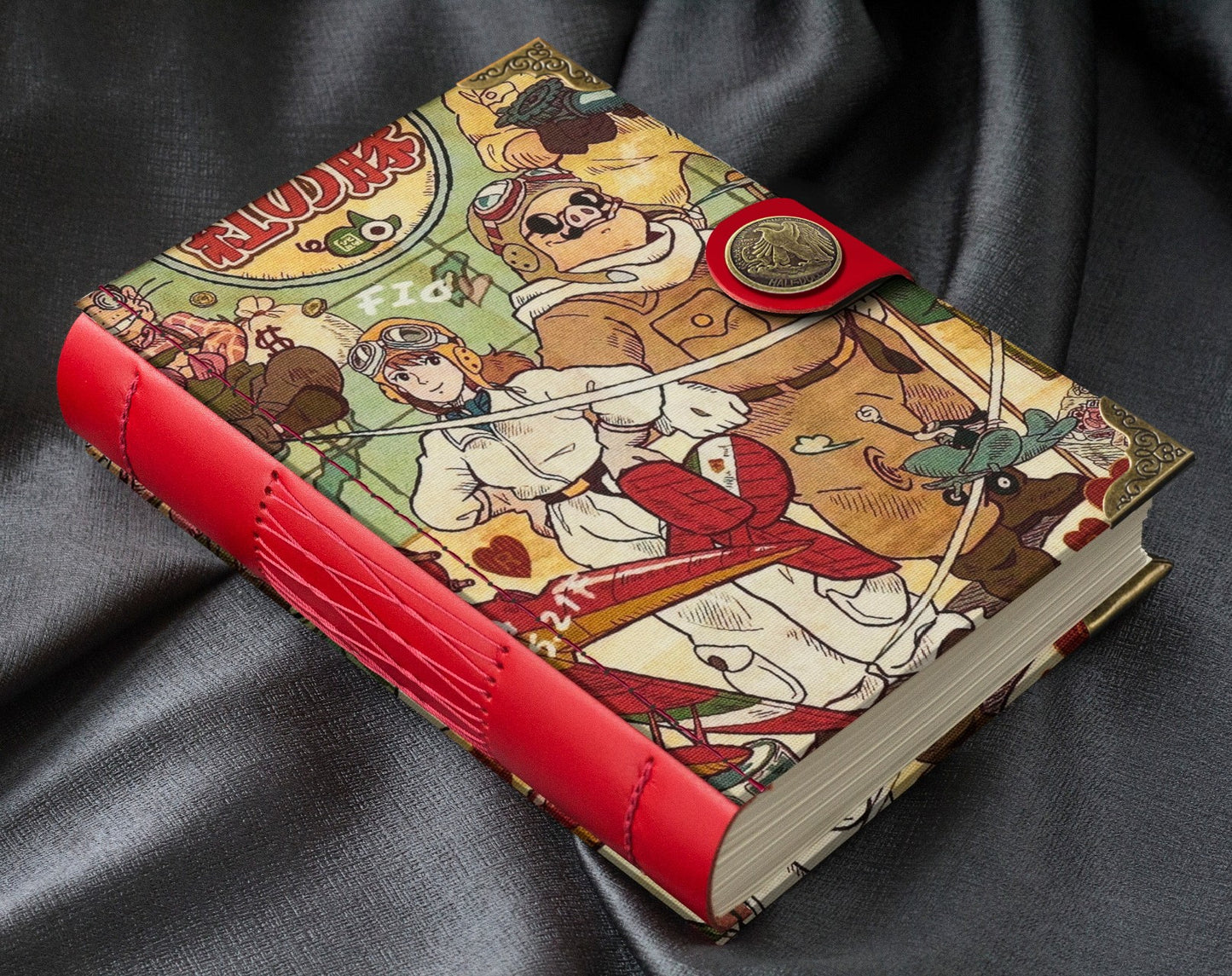 Notebook with Animated Film Character Cover Art