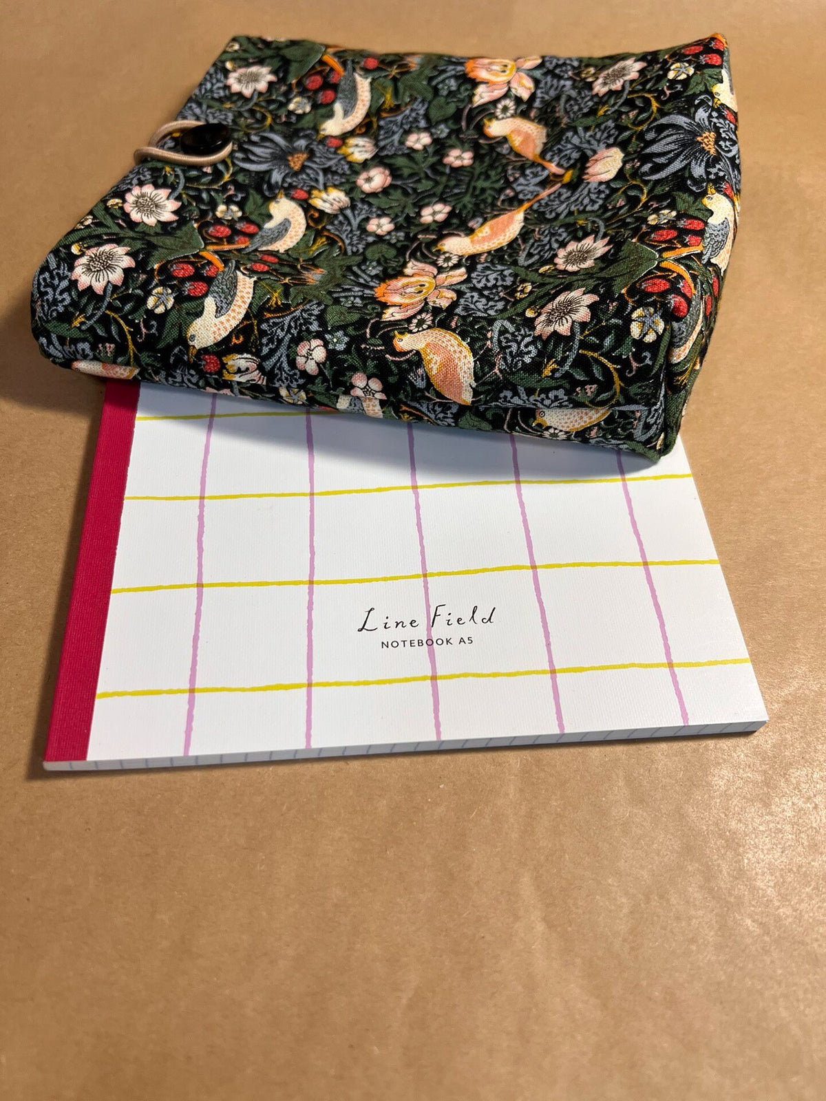 A7 Notebook Pouch William Morris Print