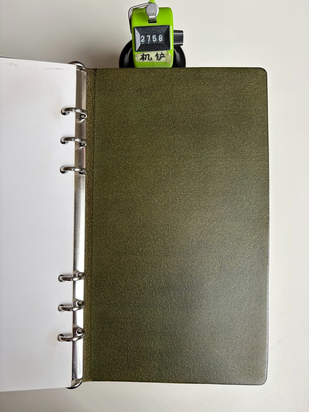 Handmade Pueblo Leather A5 Six-Ring Binder