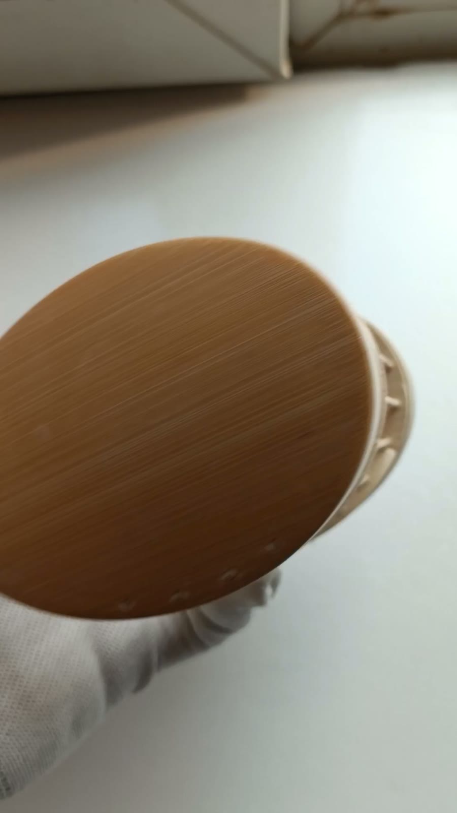Large Oval Katydid Cage Handcrafted Bamboo