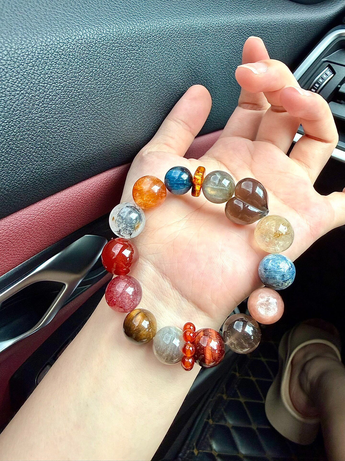 Twilight Echo 2.0 Natural Crystal Multi Gemstone Bracelet