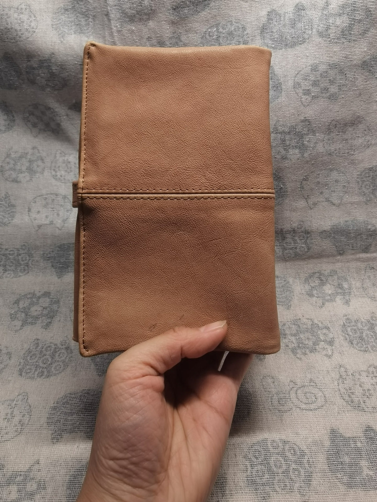 Vegetable Tanned Goat Leather A6 Journal Cover