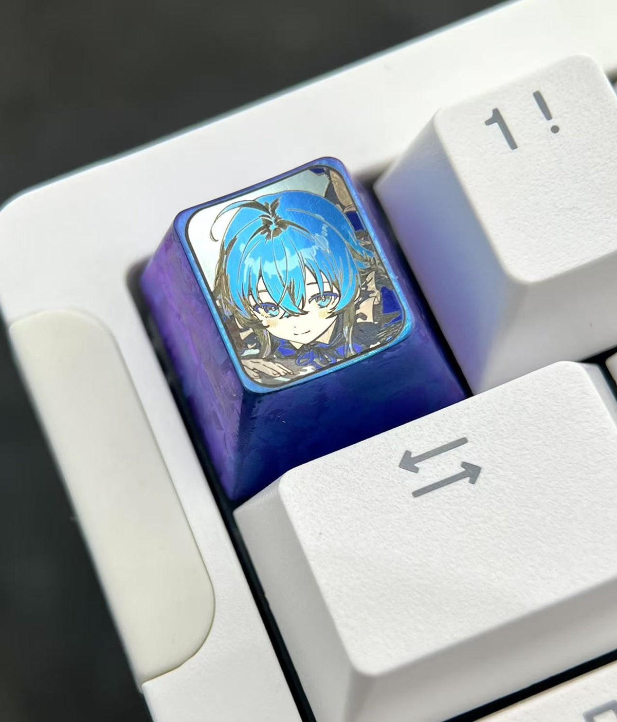 Roxy Titanium Alloy 1u Keycap