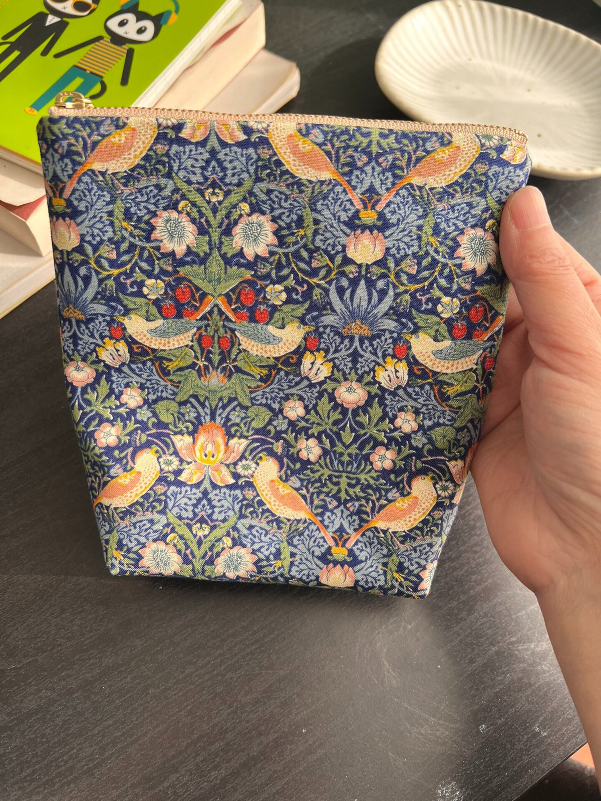 A6 Pouch Passport Holder with Morris Print