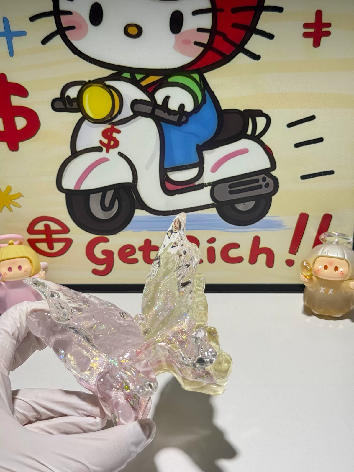 クリアレジン ハーリングウルフズ フォンスタンド