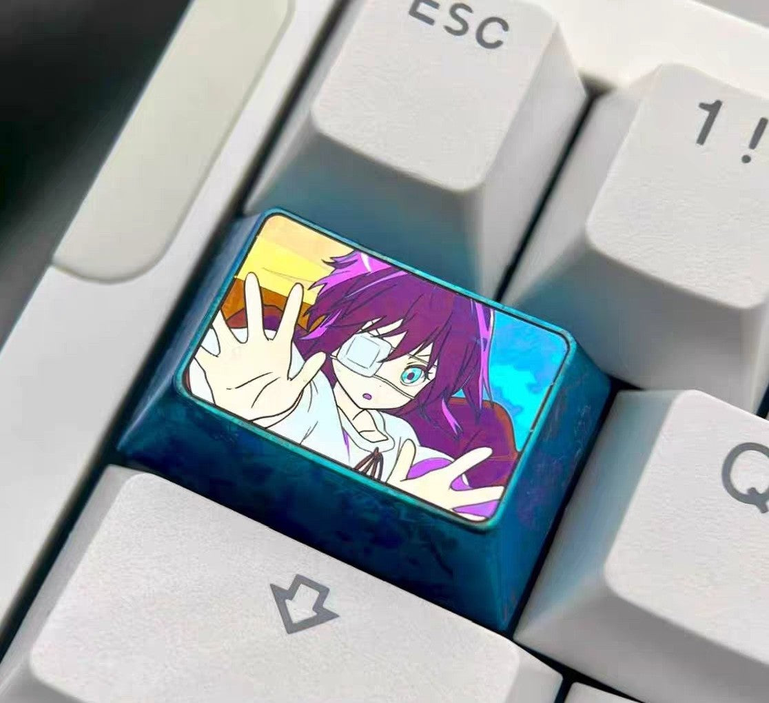 Rikka Takanashi 1.5u Titanium Alloy Keycap
